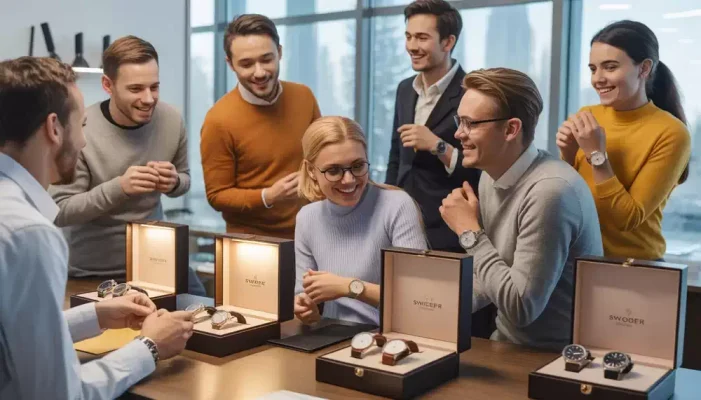 Regalos empresariales: relojes personalzados por su logo