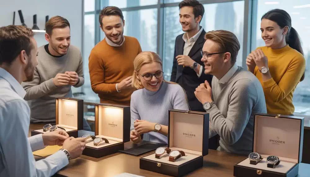 Regalos empresariales: relojes personalzados por su logo